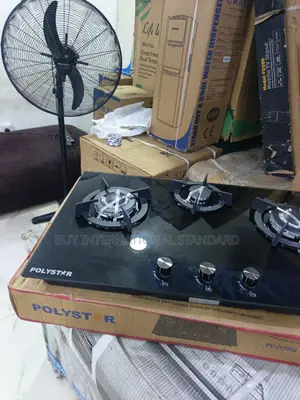 Polystar 3-Burner Gas Hob for a New Kitchen Installation