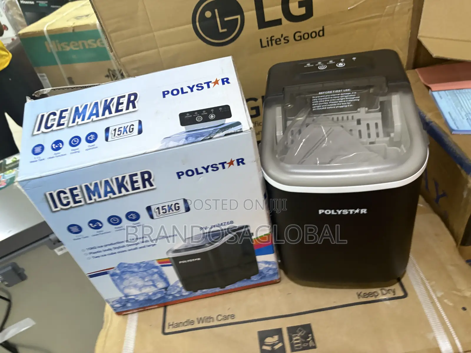 Polystar Ice Maker Machine for Everyday Convenience