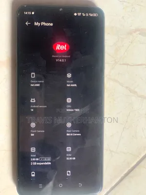 Itel A50C 32 GB Black