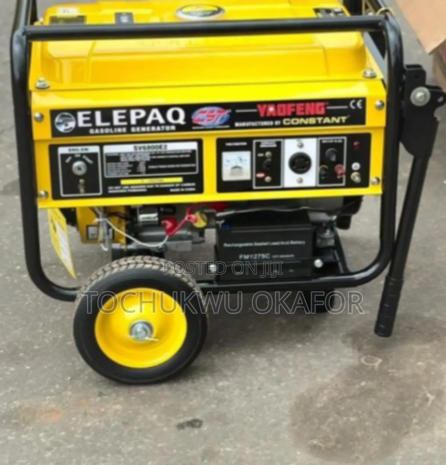 Elepaq Generator 4.5kva