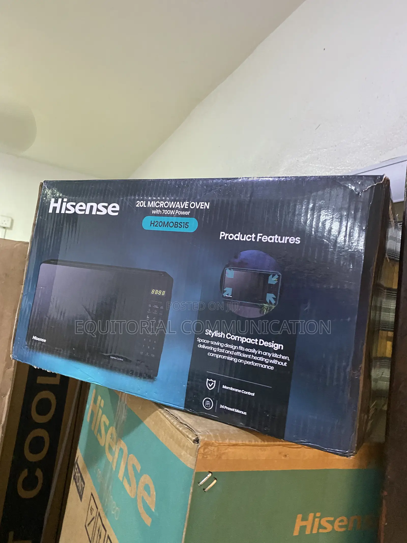 Hisense Digital Microwave H20MOBS15 With 20L Interior