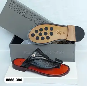 Bertozzi Premium Luxury Men Designer Slippers – Durable & Stylish