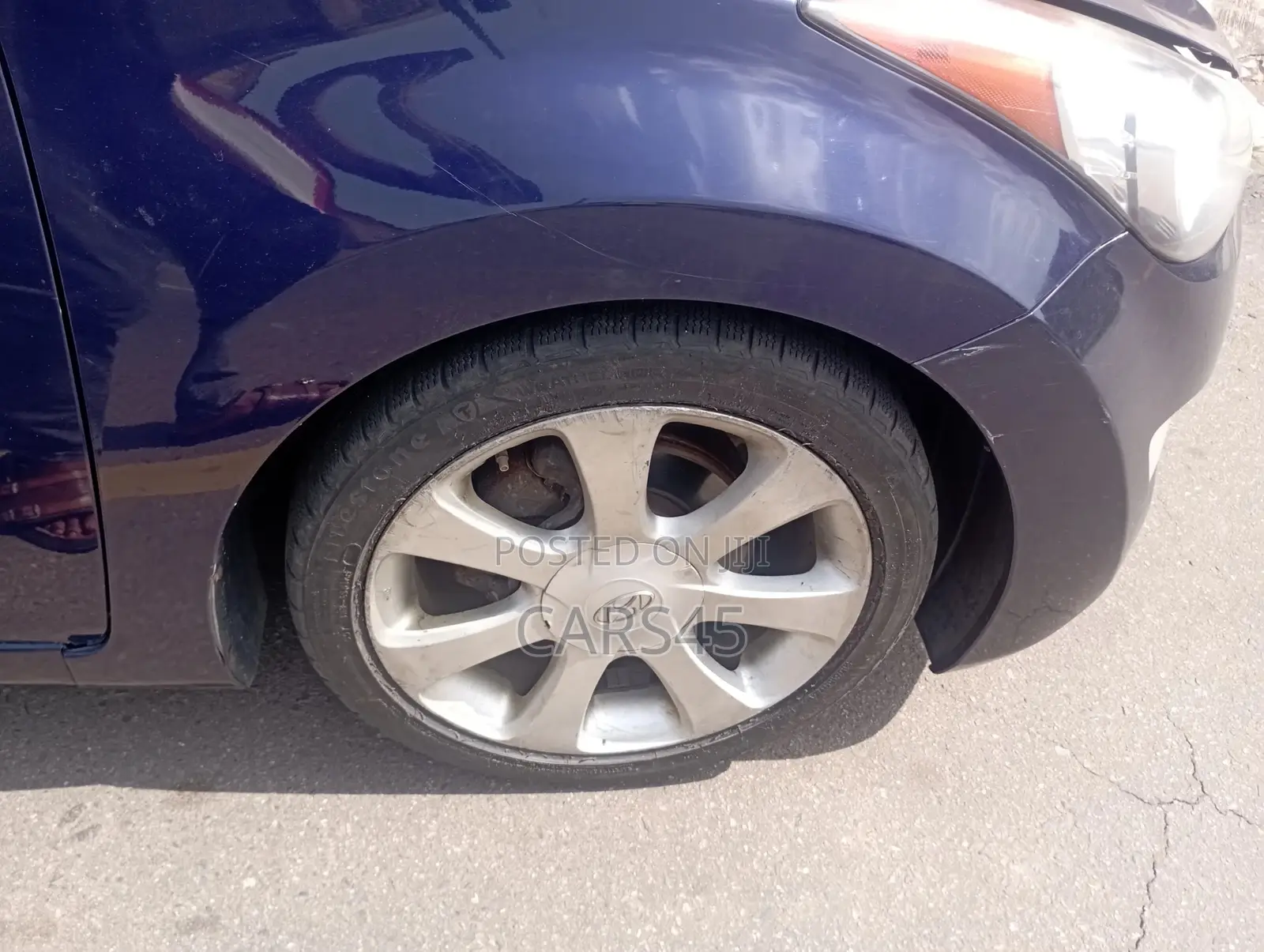 Hyundai Elantra 2011 Blue