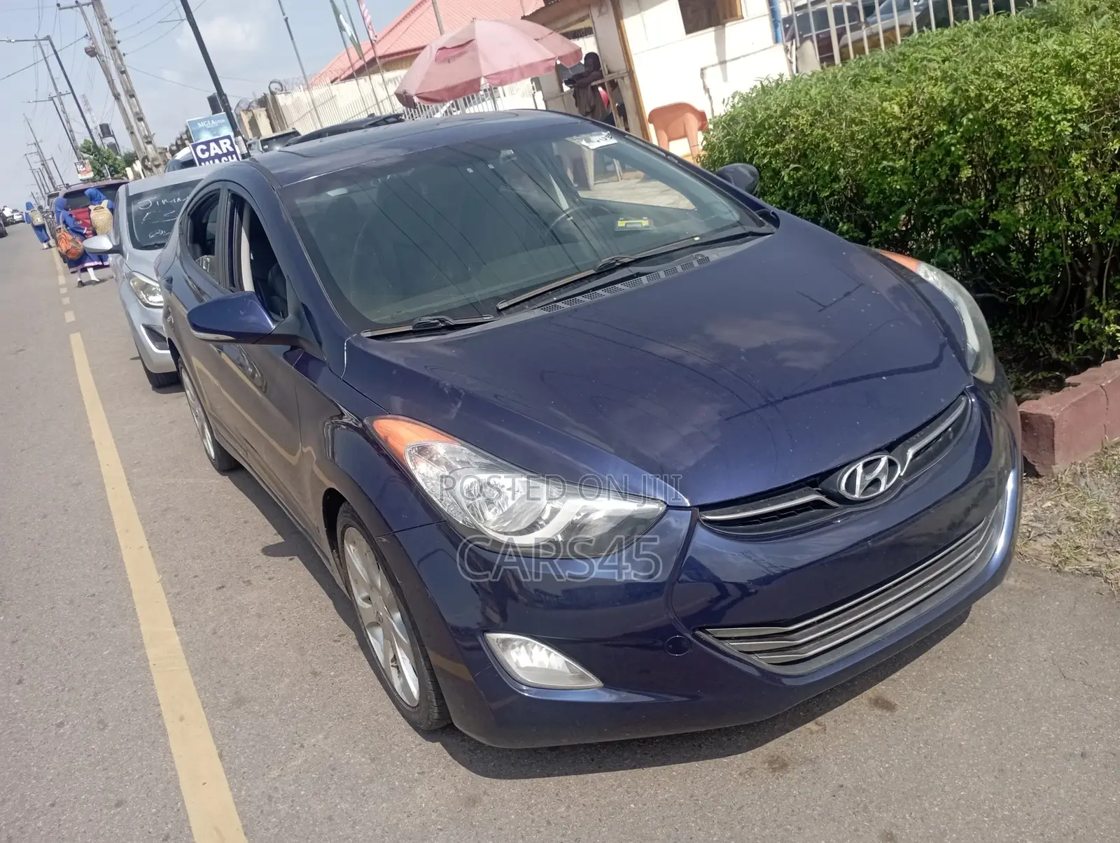 Hyundai Elantra 2011 Blue