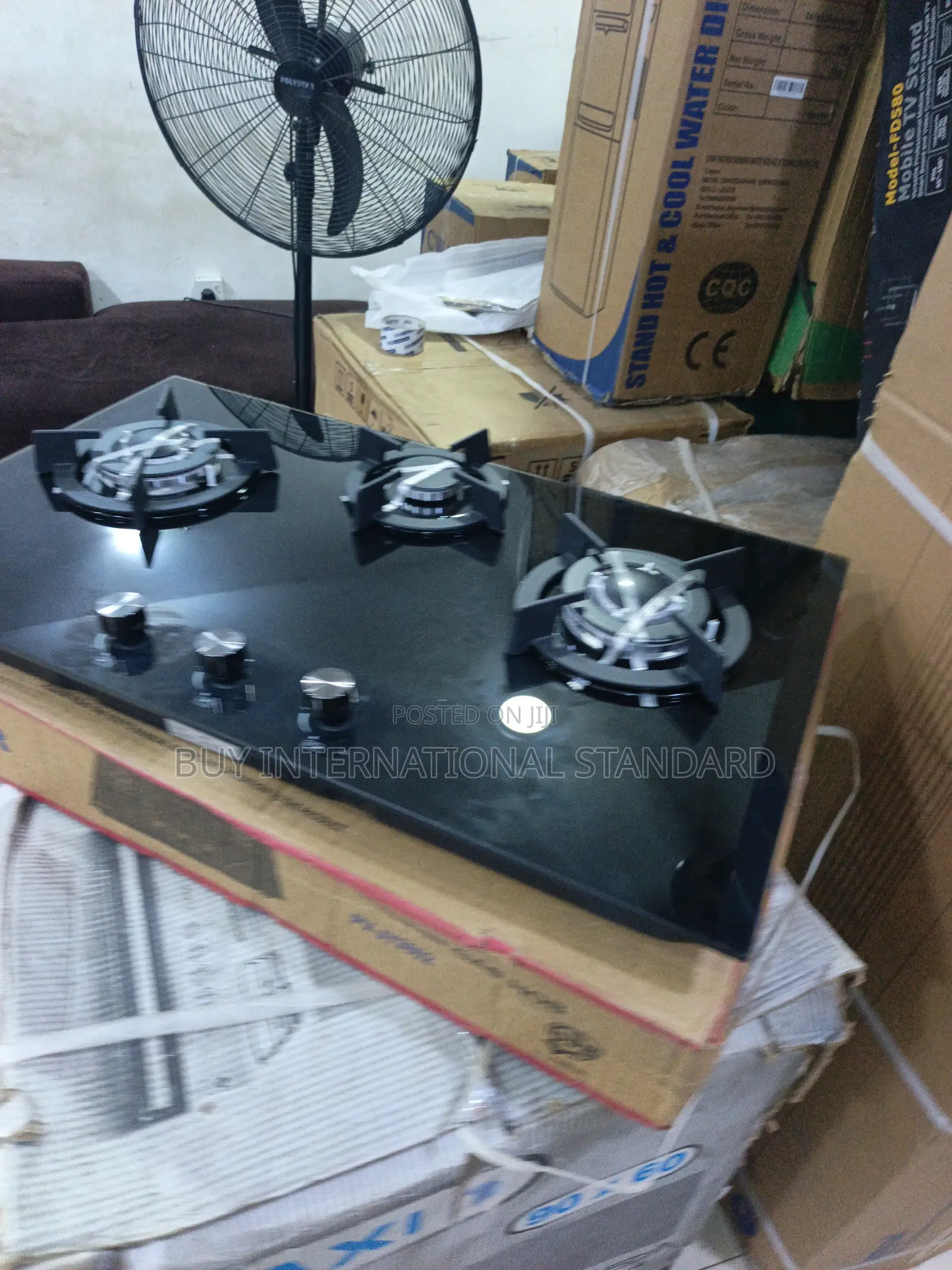 Polystar 3-Burner Gas Hob for a Practical Cooking Setup