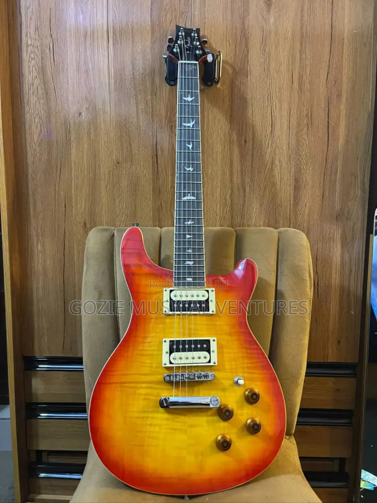 Fender PRS Electric Lead Guitar Red Colour.