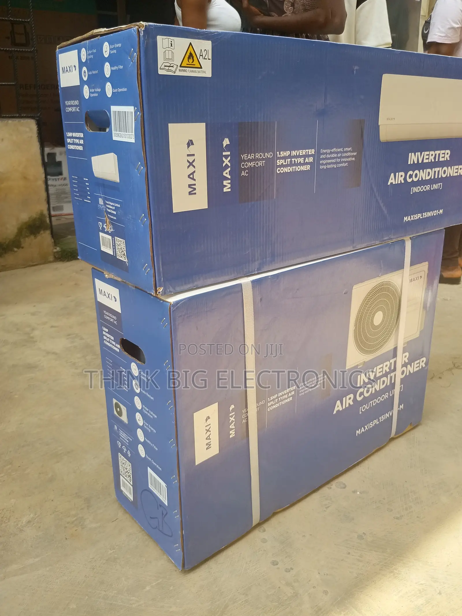 Maxi 1.5HP Inverter Air Conditioner