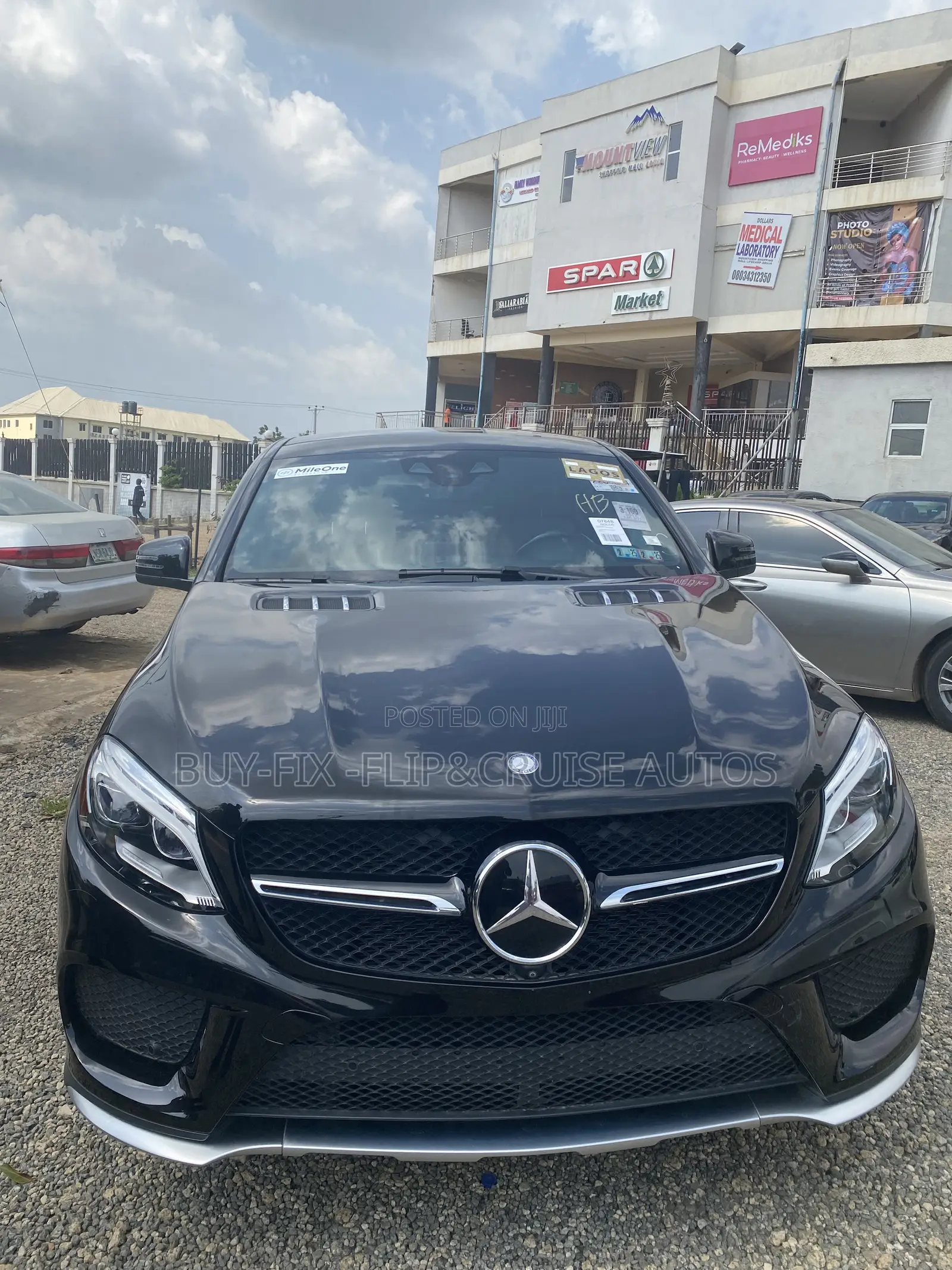Mercedes-Benz GLE-Class 2017 Black