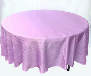 Luxury Round Banquet Tablecloth Rental in Abuja