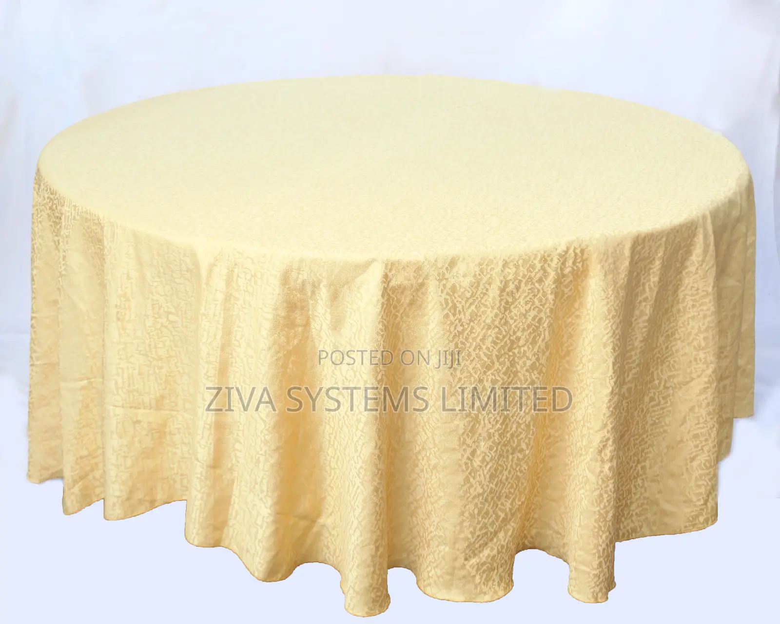 Luxury Round Banquet Tablecloth Rental in Abuja