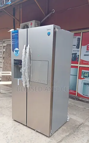Brand New Midea 510L Inverter Side by Side Fridge Ice Water Dispenser