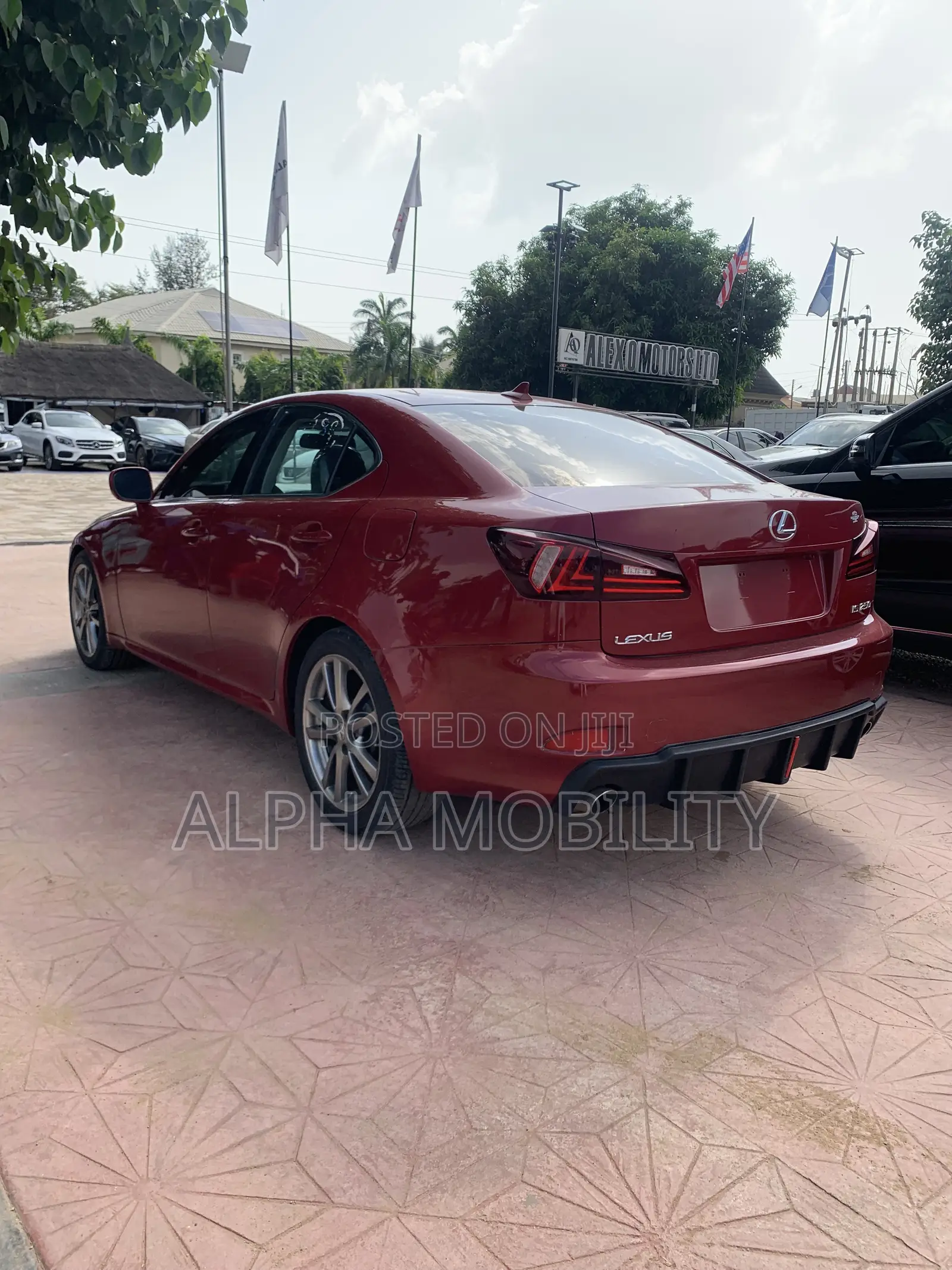 Lexus IS 250 2008 Red