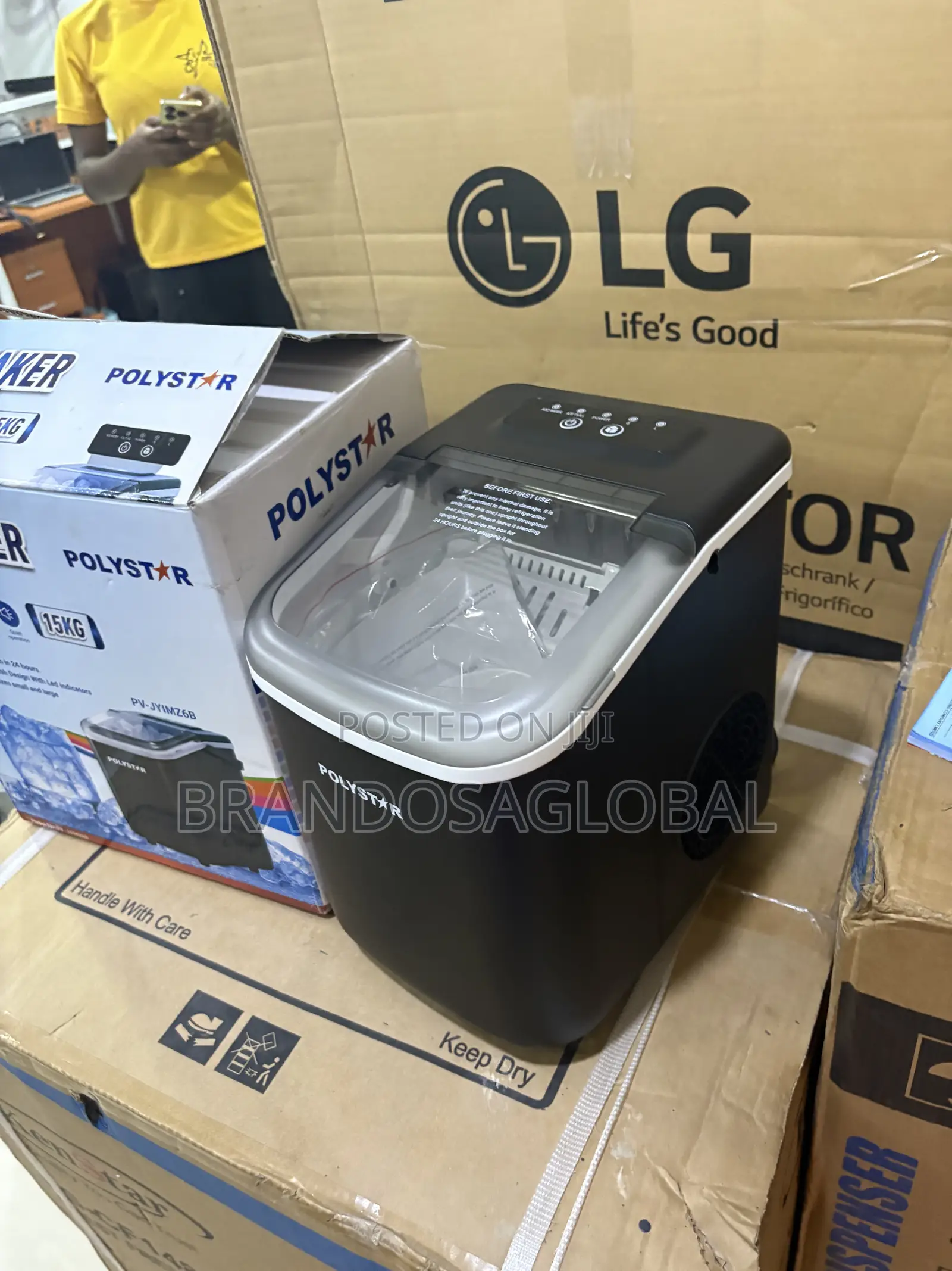 Polystar Ice Maker for Shops and Offices