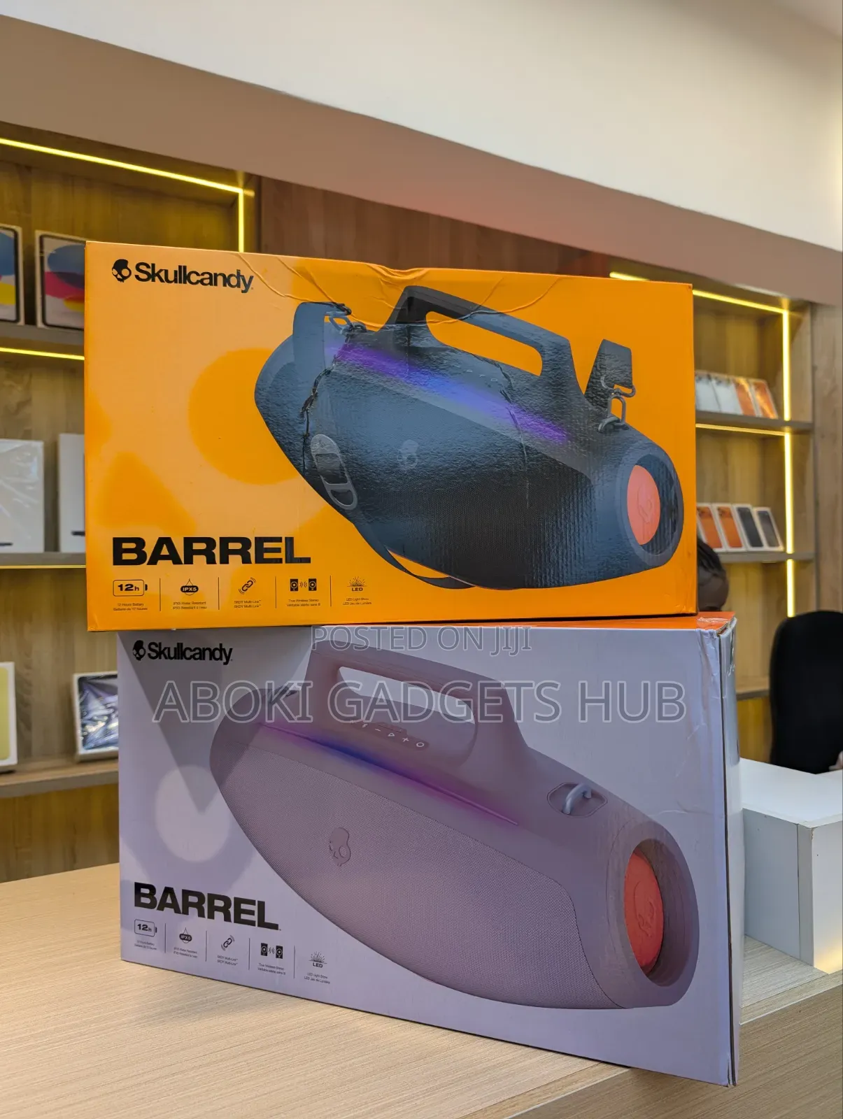 Skullcandy Barrel Wireless BT BoomBox Speaker