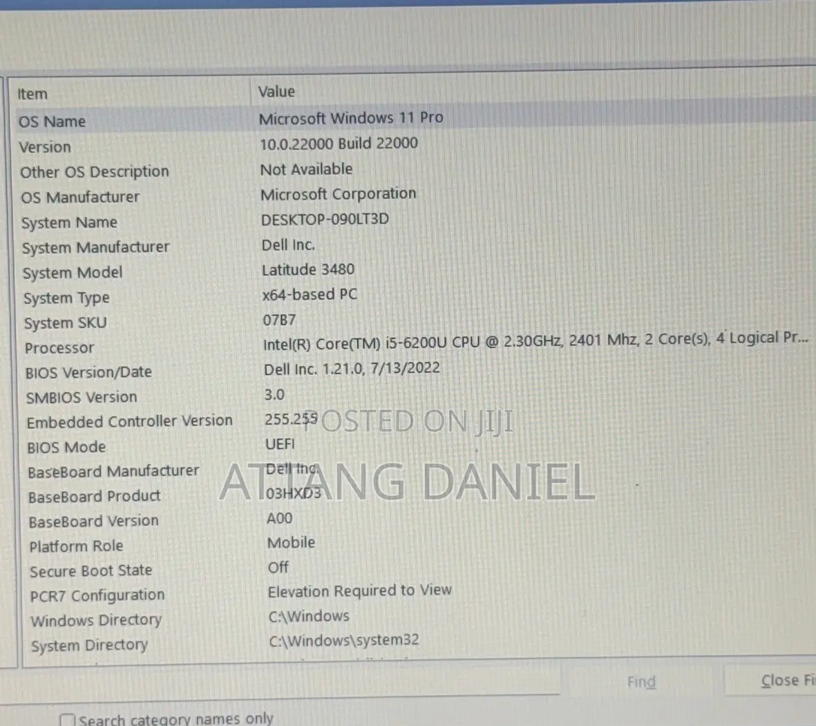 Laptop Dell Latitude 3480 8GB Intel Core i5 SSD 256GB