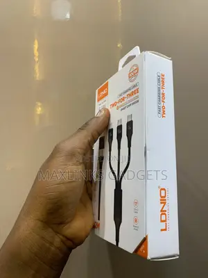 LDNIO Turbo Charger Cable ( Two for Three)