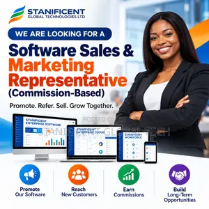 Software Sales & Marketing Representative (Commission-Based)