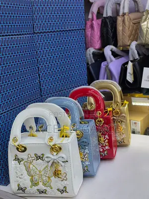 Butterfly Embellished Mini Handbag