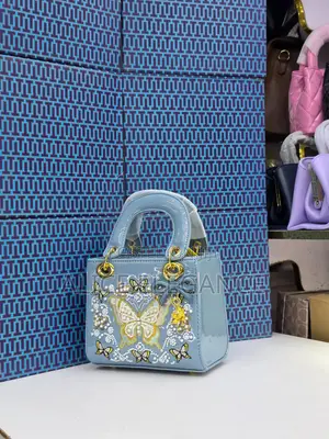 Butterfly Embellished Mini Handbag
