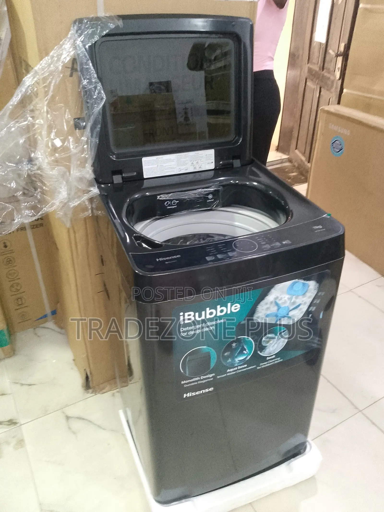 Hisense 11kg Automatic Top Load Laundry Solution
