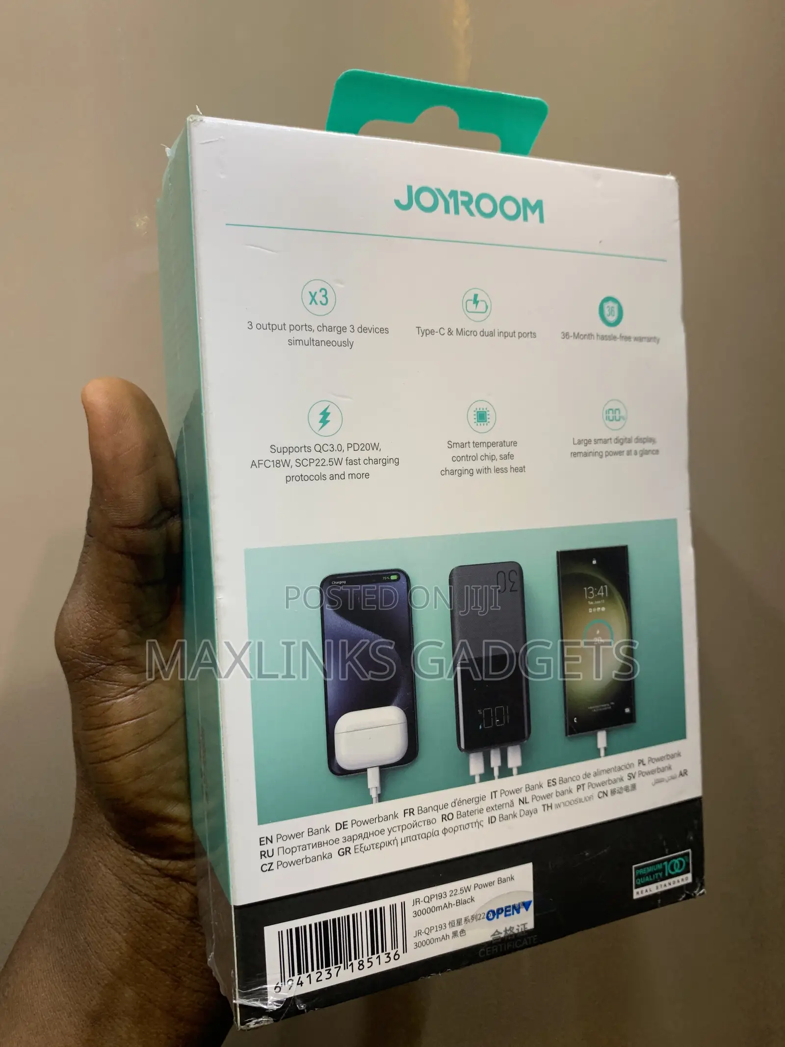 Joyroom 30000mah Power Bank