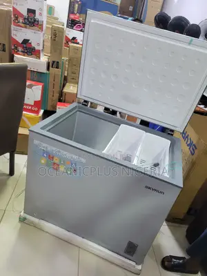 Skyrun Chest Freezer for Meat, Fish and Vegetables