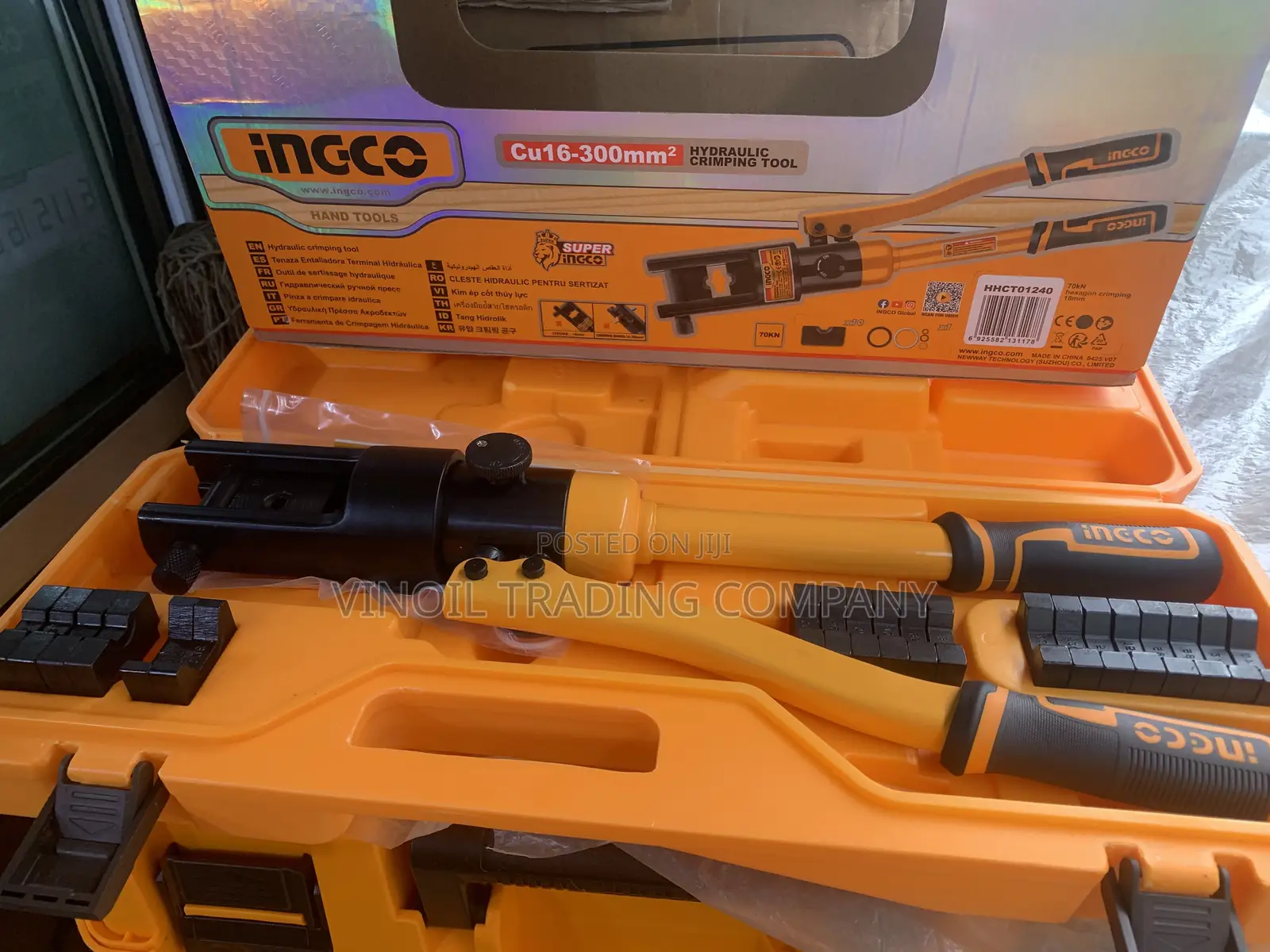 INGCO Hydraulic Crimping Tool - Cu 16-300mm2
