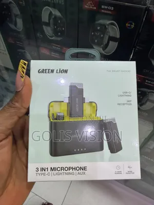 Green Lion 3-in 1 Wireless Lavalier Microhone