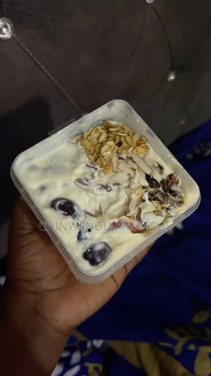 Hand Made Fresh Fruit Parfaits and Yogurts
