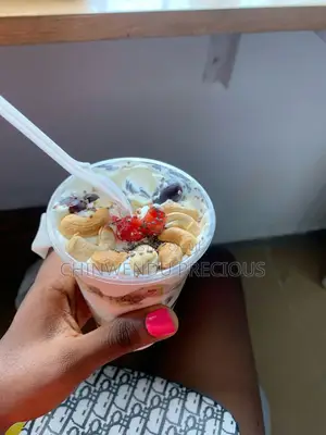 Hand Made Fresh Fruit Parfaits and Yogurts