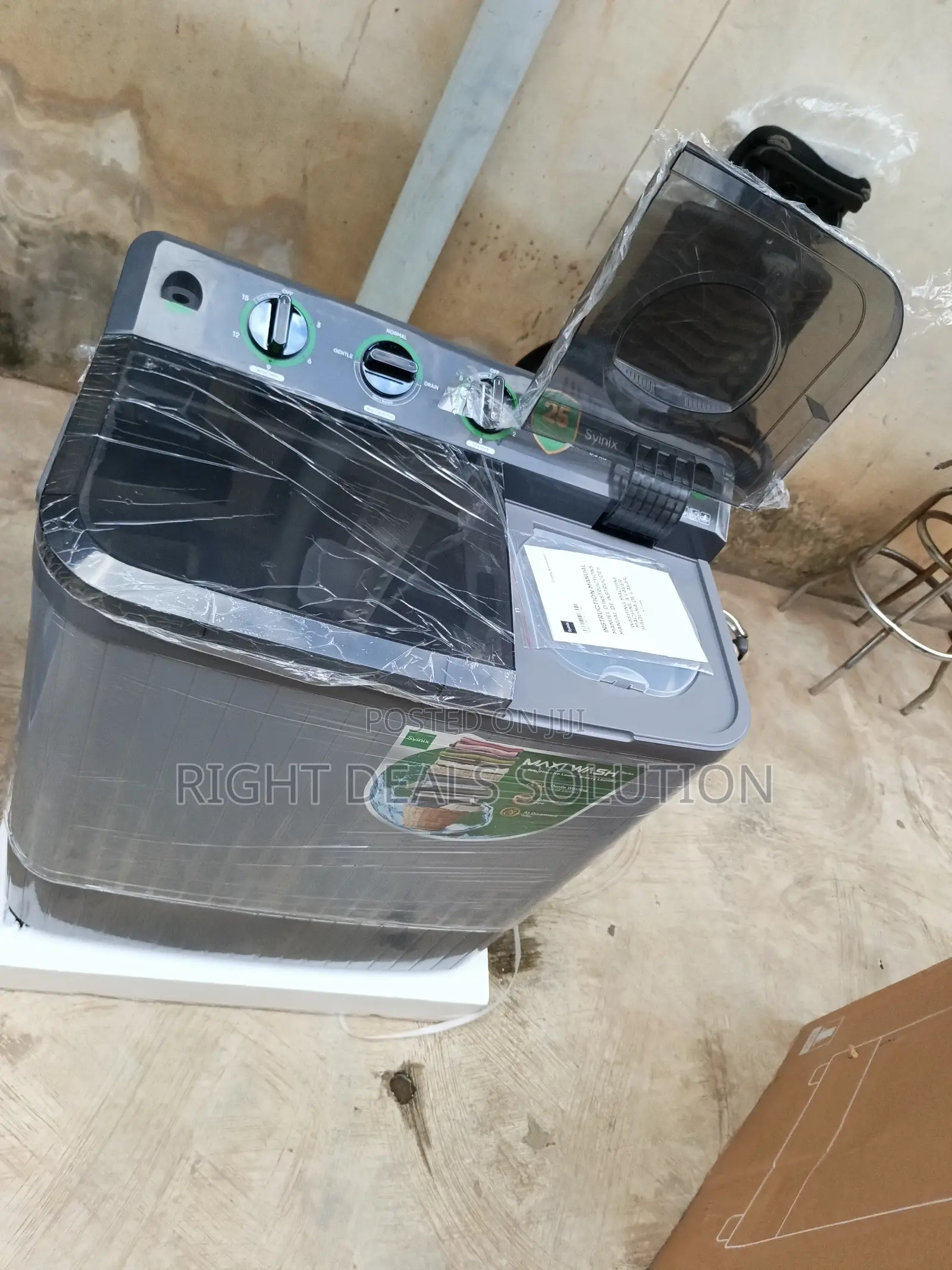 Syinix Household Washing Machine With Powerful Spin Cycle