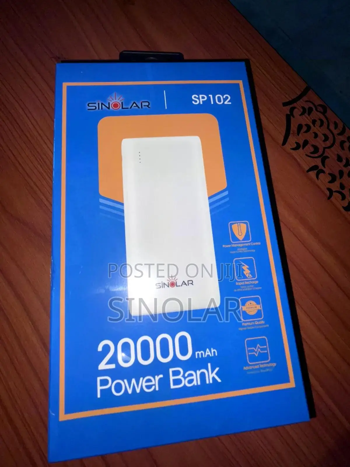 Sinolar 20,000mAh Power Bank