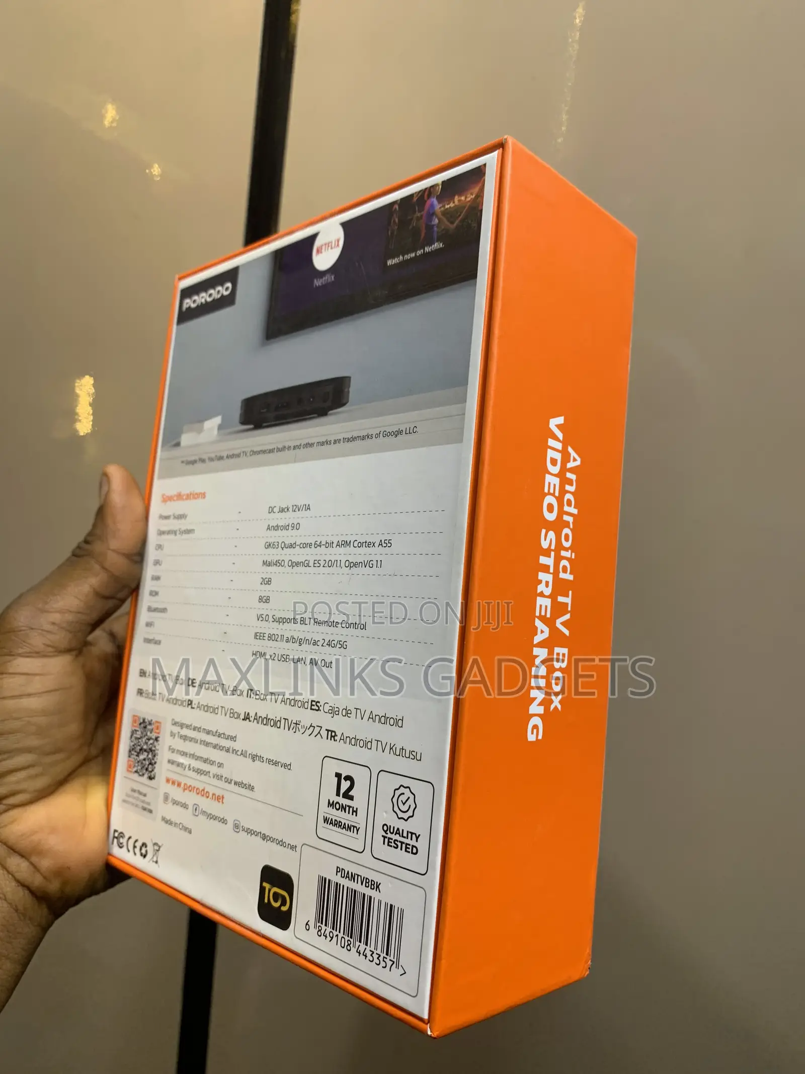 Porodo Smartview Android TV Box