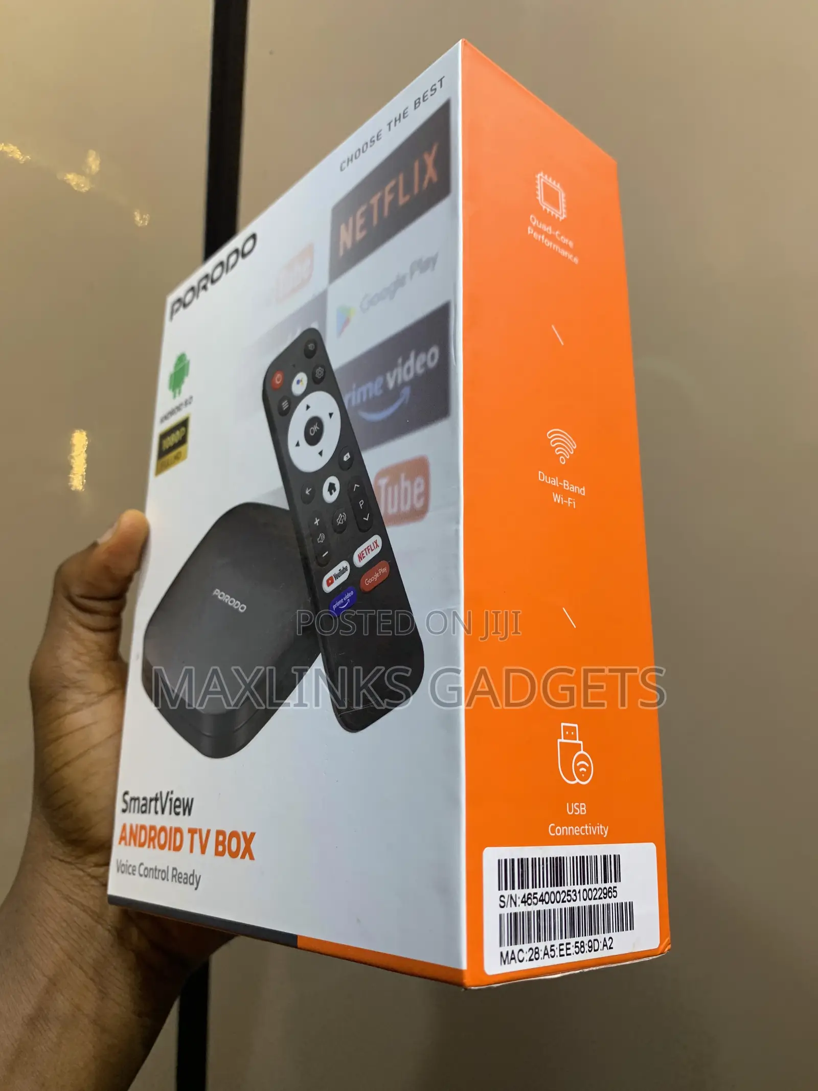 Porodo Smartview Android TV Box