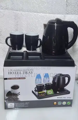 Hotel Tray, Jugs With 2cups