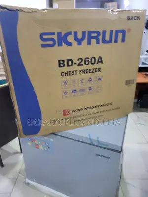 Skyrun 260L Chest Freezer With Temperature Control