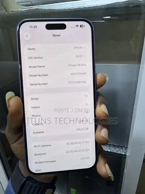 Apple iPhone 16 Plus 128 GB Blue