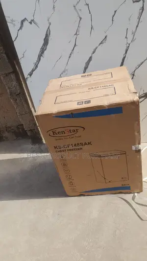 Spacious Home Freezer: Brand New Kenstar KS-CF148SAK