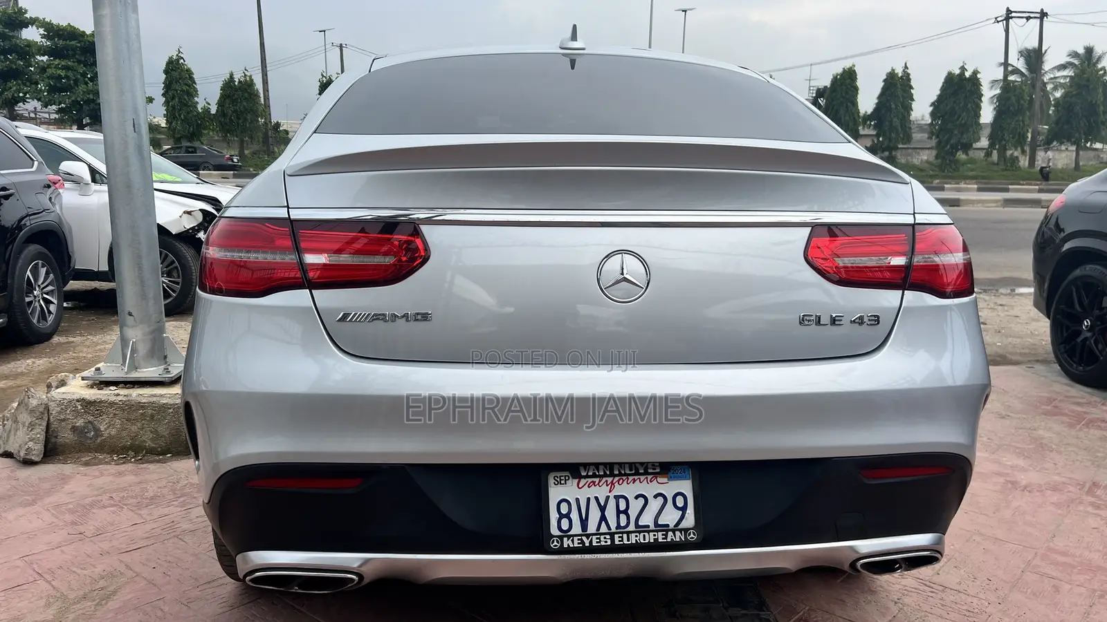 Mercedes-Benz GLE-Class AMG GLE 43 4MATIC 2017 Silver