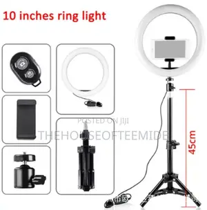 Mini Tripod With Ringlight