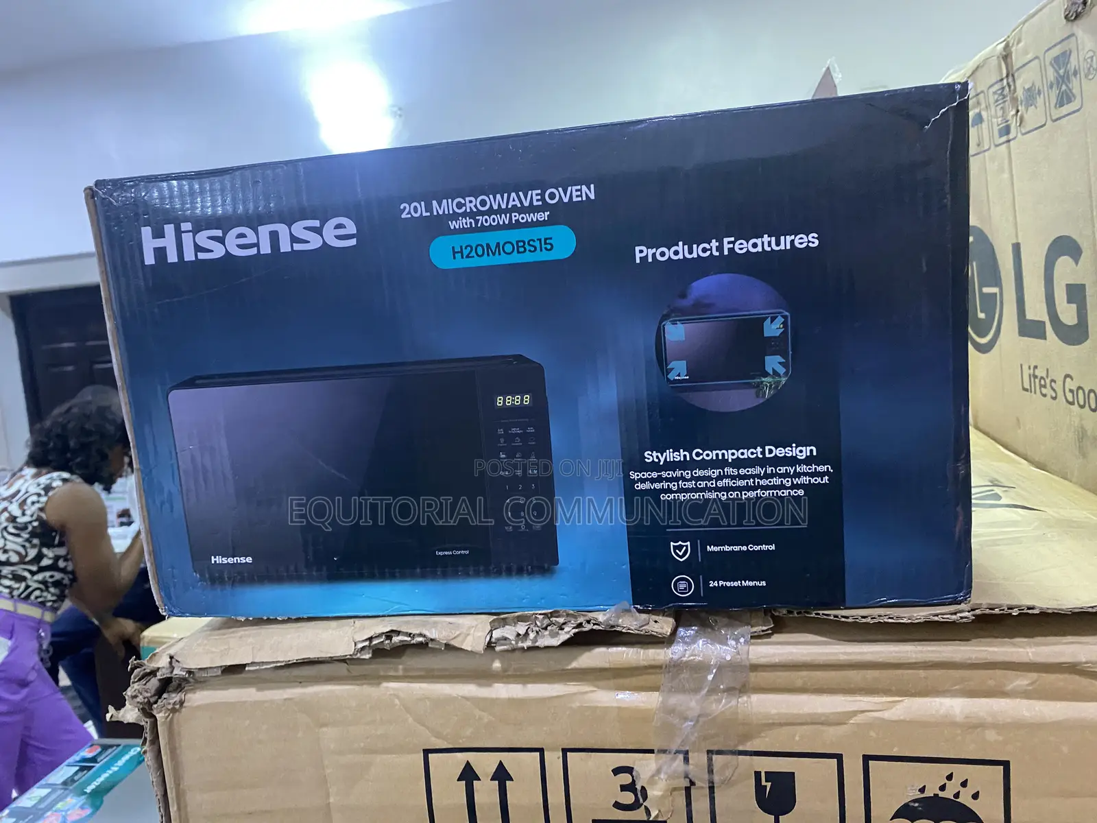 Hisense H20MOBS15 20L Microwave for Convenient Kitchen Use