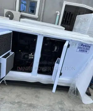 100kva Perkins Soundproof Generator 100% Copper Coil 2 Years Warranty