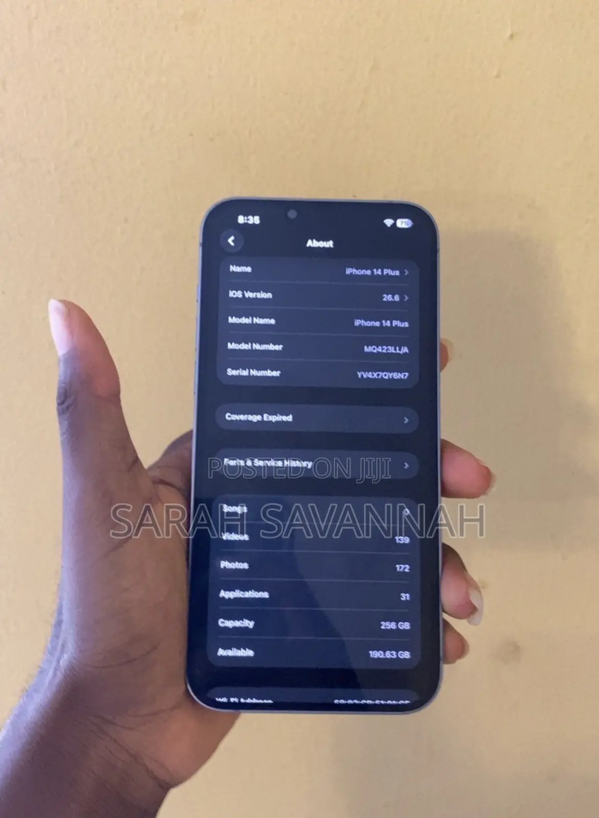 Apple iPhone 14 Plus 256 GB Blue