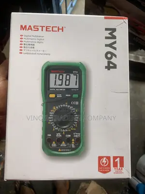 Mastech My64 Digital Multimeter - Cat Ii 1000v