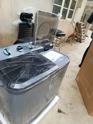 Syinix Semi Automatic Laundry Machine With Dual Compartments