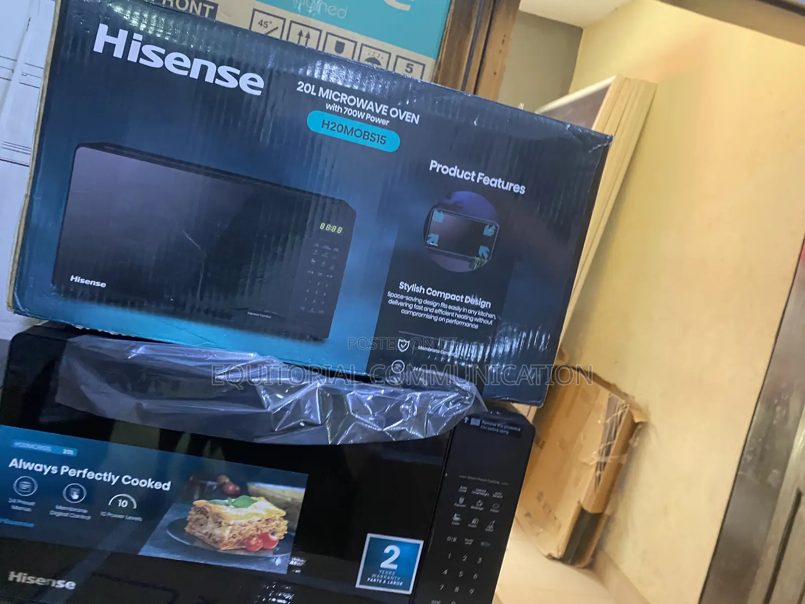 Hisense H20MOBS15 20L Digital Microwave for Quick Reheating