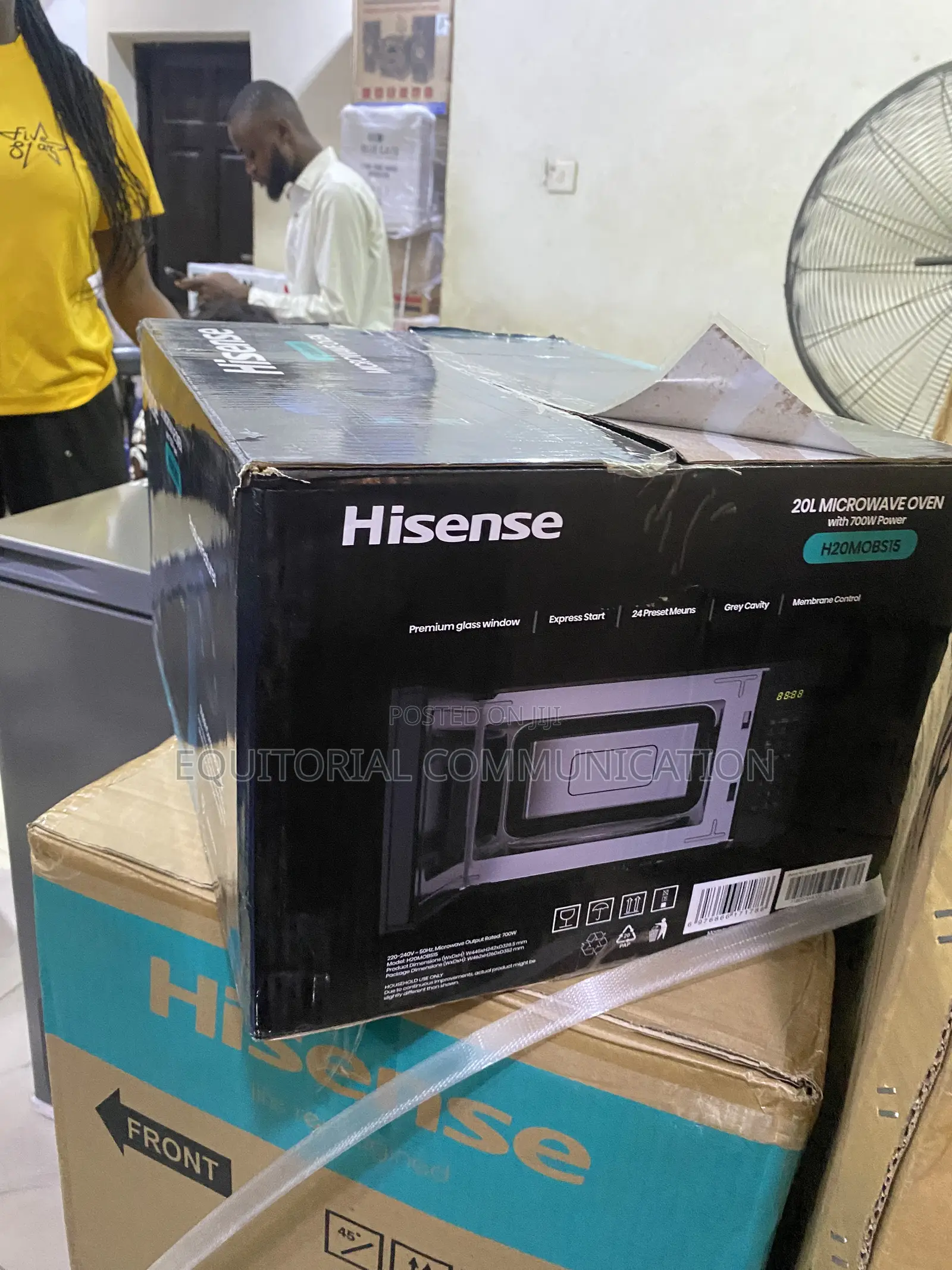 Hisense H20MOBS15 20L Digital Microwave for Quick Reheating