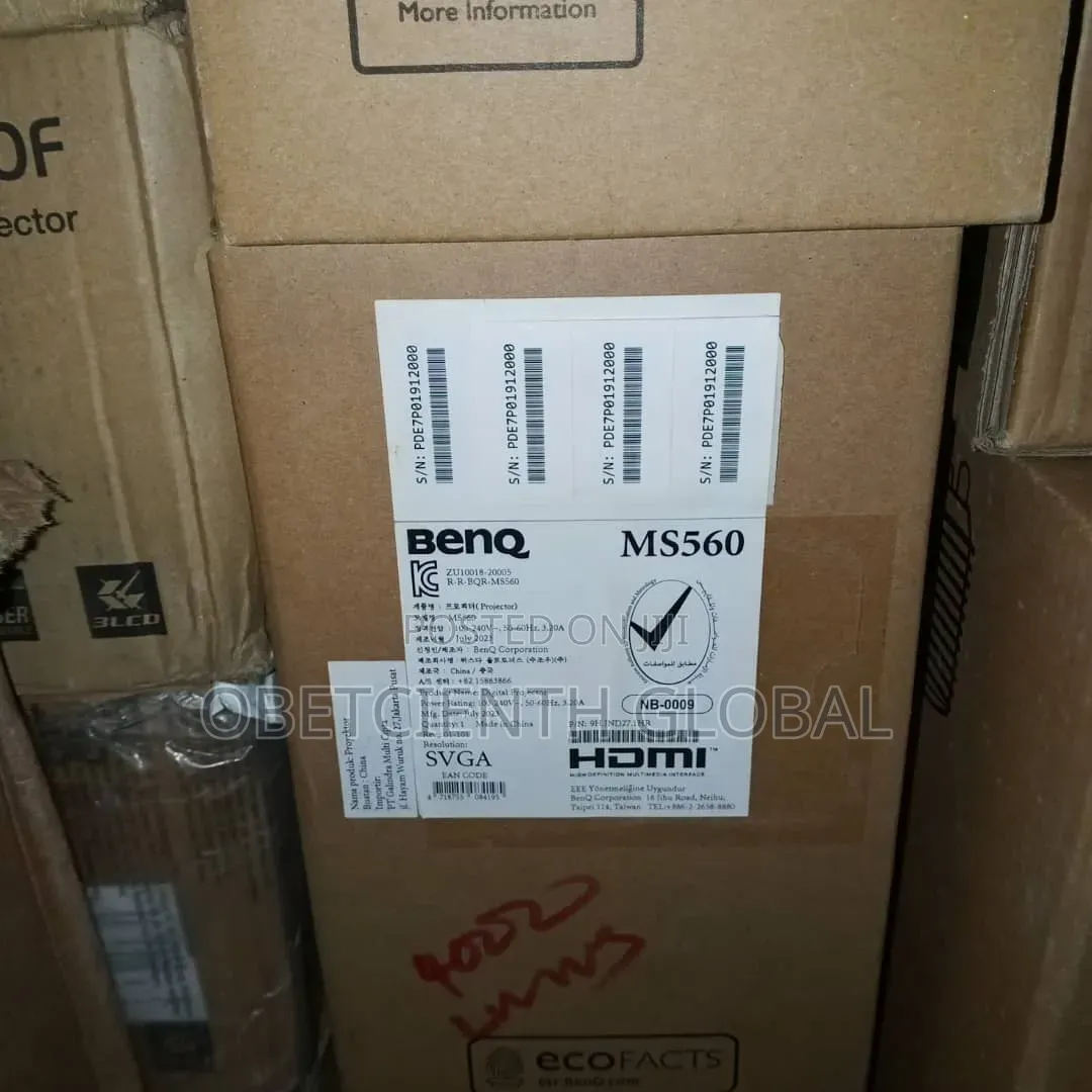 BenQ MS560 4000Lumens High-Brightness DLP Projector