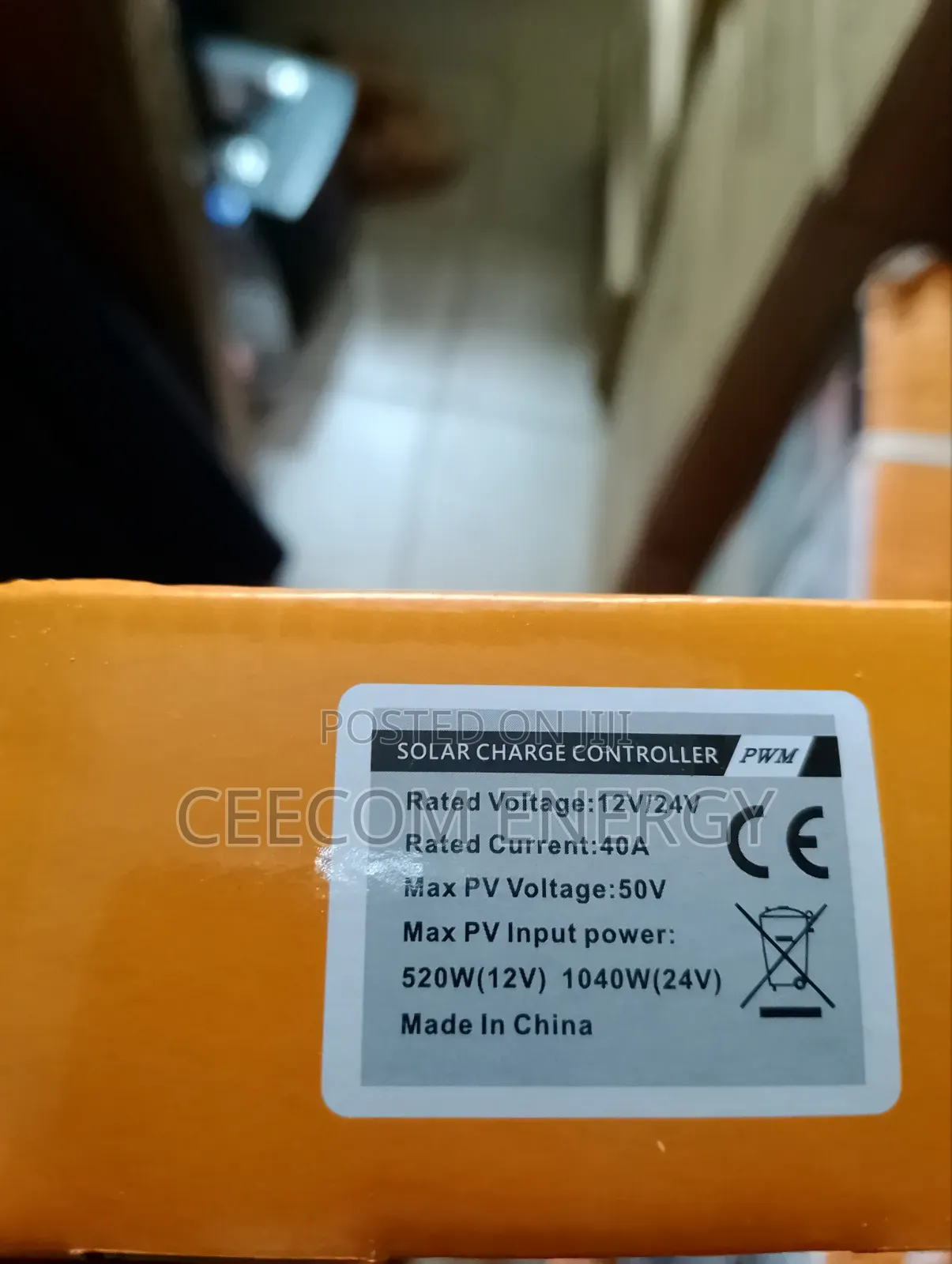 40ah PWM Sunfield Charge Controller