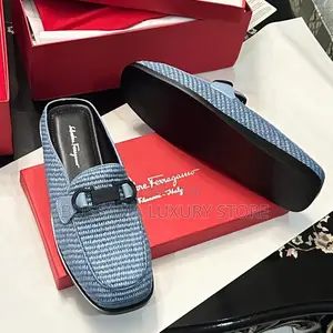 Salvatore Ferragamo Premium Luxury Men Half Shoe–Durable & Comfortable